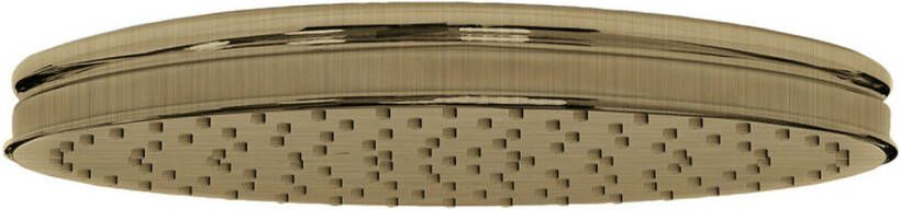 Tres Regendouche set electronisch Shower Technology Classic | Inbouw | Thermostaatkraan | 3-weg | Vintage | Messing mat