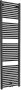 Wiesbaden Radiator Elara 181 7x45 cm Midden-Onder Aansluiting Mat Zwart (830 Watt) - Thumbnail 2