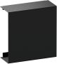 Brauer Black Edition opbouwnis met verborgen opbergruimte mat zwart - Thumbnail 1