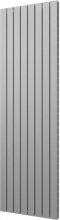 Plieger Cavallino Retto designradiator verticaal dubbel middenaansluiting 2000x602mm 1716W parelgrijs (pearl grey) 7255375