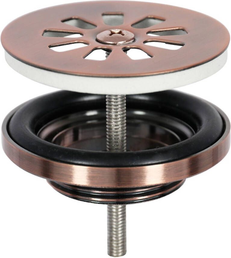 Differnz Ravo fonteinset 38.5x18.5x9.5cm Rechthoek 1 kraangat Gebogen koperen kraan Keramiek Wit 38.400.79 - Foto 2