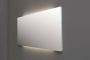 Basic Ultimate spiegel met indirecte boven- en onder LED-verlichting 100 x 60 x 3 cm glas - Thumbnail 2