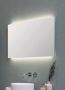 Basic Ultimate spiegel met indirecte boven- en onder LED-verlichting 100 x 60 x 3 cm glas - Thumbnail 3