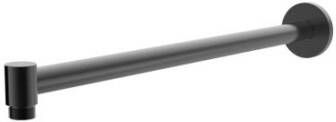 Regn losse rechte wandarm 40 4 cm gun metal black