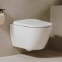 ROCA Ona rimless hangend toilet 53 x 36 x 29 cm wit - Thumbnail 4