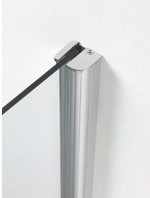 Sealskin Impact Swingdeur 1000 mm voor plaatsing tussen 2 muren 8 mm helder veiligheidsglas chroom zilver hoogglans