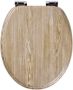 Tiger Scaffold Wood softclose toiletzitting MDF 37.5x45.5 cm Steigerhout - Thumbnail 5