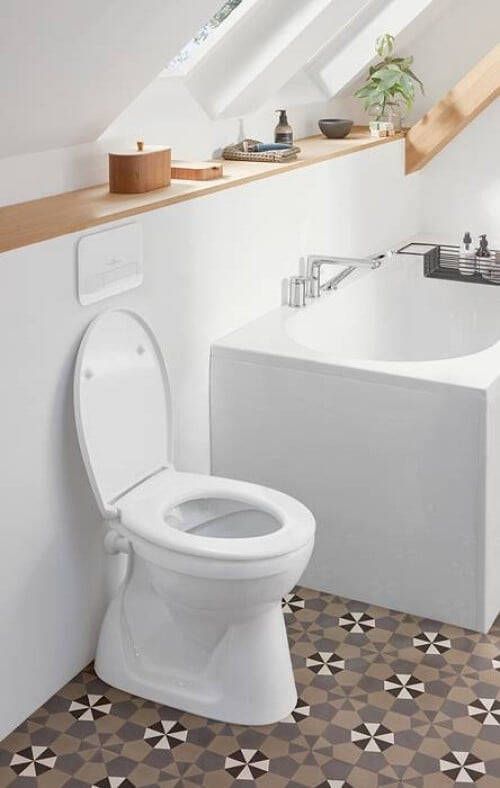 Villeroy & Boch O.novo closetzitting ovaal quickrelease en softclose wit