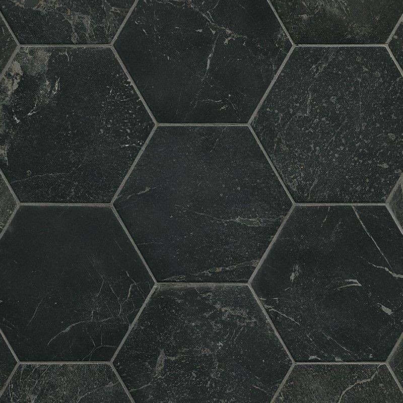 Fap Ceramiche Roma hexagon tegel 21 6 x 25 cm grafite mat