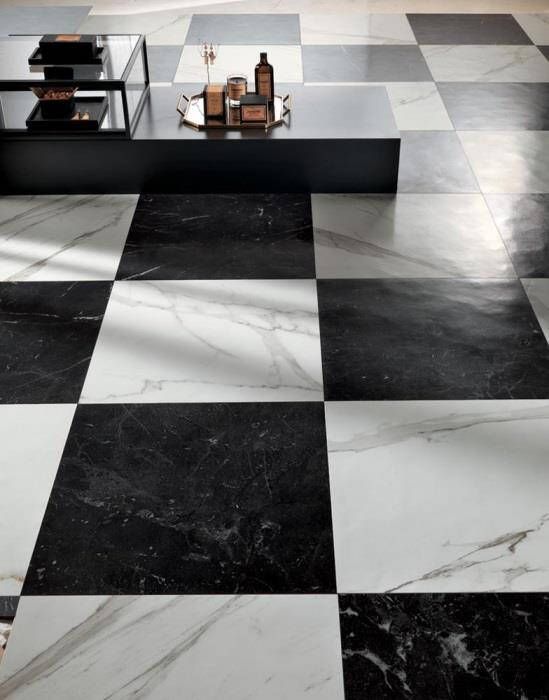 Fap Ceramiche Roma Statuario keramische vloer- en wandtegel marmerlook gerectificeerd 80 x 80 cm mat wit