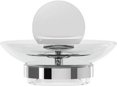 Geesa Opal zeephouder 11 x 13 3 x 7 8 cm chroom - Foto 2