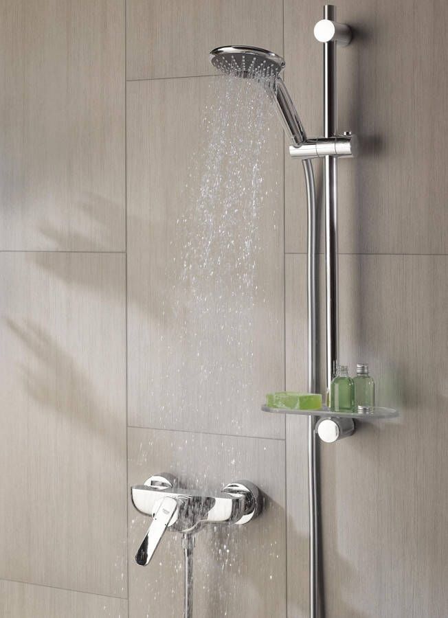 GROHE QuickFix Vitalio glijstangset 110 3 straalsoorten chroom