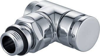 Honeywell Ultraline Design voetventiel 1 2 KVS=118 haaks chroom V2482E0015