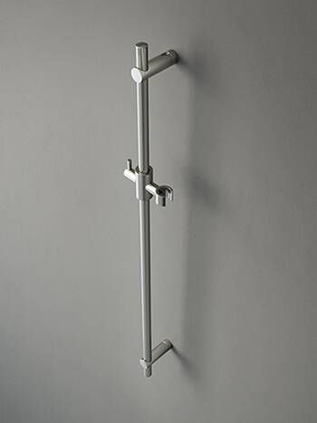 Hotbath Cobber losse glijstang met handdouchehouder 90 cm geborsteld koper PVD