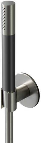 Hotbath Cobber wand handdouchehouder 7 x 7 x 5 cm zwart chroom - Foto 3