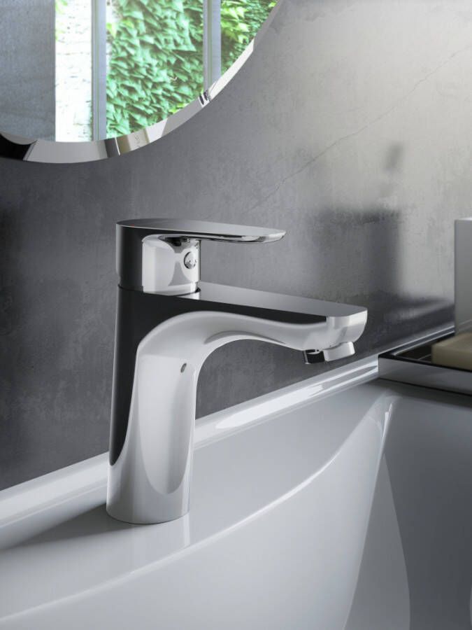 Hotbath Gringo wastafelkraan 16.3cm zonder waste chroom GR003CR - Foto 2