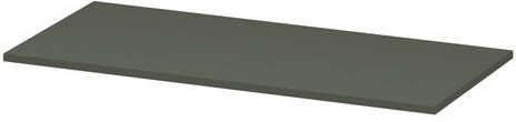 INK Topdeck 45 afdekplaat voor onderkast gelakt 100x2x45cm mat beton groen