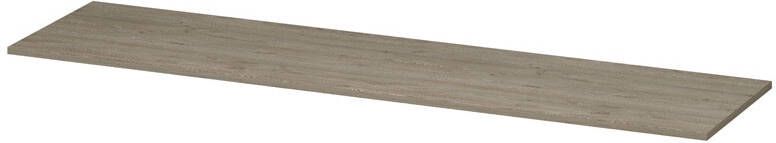Ink Topdeck 45 Afdekplaat t.b.v. onderkast hout decor Greige eiken 1800x450x20 mm (bxdxh)