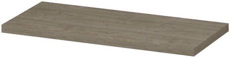 INK Topdeck 45 afdekplaat voor onderkast hout decor 35mm dik 100x3 5x45cm greige eiken
