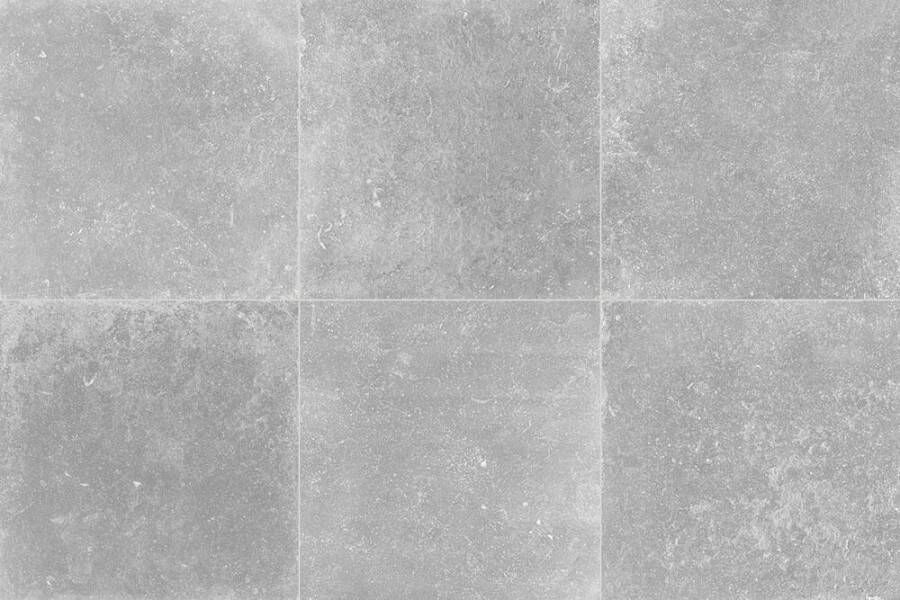 Kerabo North Feeling Day keramische wandtegel betonlook gerectificeerd 60 x 60 cm grijs