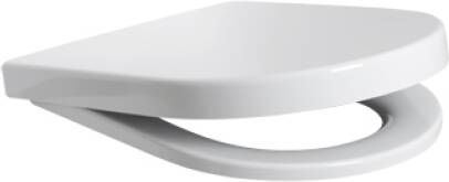 Plieger Nola toiletzitting met deksel softclose en quickrelease mat wit