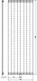 Plieger Designradiator Perugia 1070 Watt Middenaansluiting 180 6x60 8 cm Wit Designradiator Perugia 1070 Watt Middenaansluiting 180 6x60 8 cm Wit - Thumbnail 3