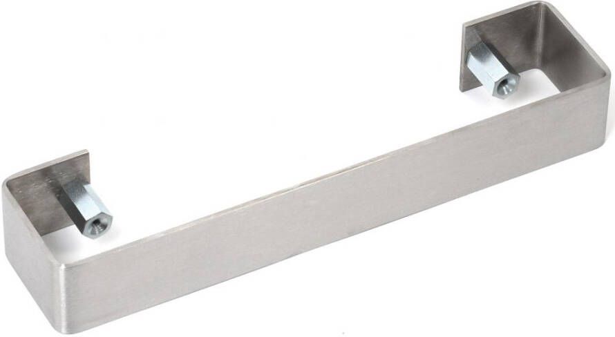 Plieger Siena dubbel handdoekbeugel rvs tbv Siena designradiator van 462 mm (max. 2 per radiator)