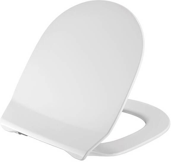 Pressalit Connexion closetzitting met deksel met softclose m. uni scharnier combi top montage wit 980011-de9999