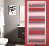 Sub 034 handdoekradiator recht 600x1800 mm n41 recht met middenaansluiting 990W mat zwart - Foto 2