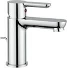 Sub 091 1-gats wastafelkraan zonder waste 13 8 cm chroom - Foto 2