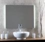 Novara Led Line spiegel rechthoek met led verlichting 120x80x3 cm + spiegel verwarming - Thumbnail 3