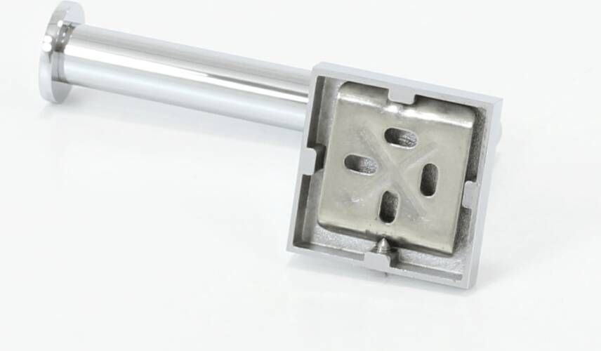 Blinq Philadelphia reserverolhouder closetrolhouder zonder klep chroom