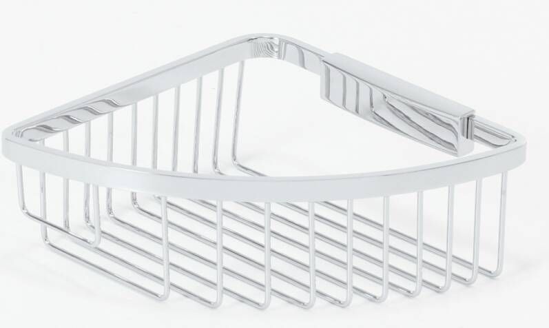 Royal Plaza Zelkova spons zeephouder hoek diep verdekte bevestiging chroom 86801