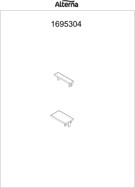 Sub Guo Free reserve stabilisatiestang 120 cm. chroom