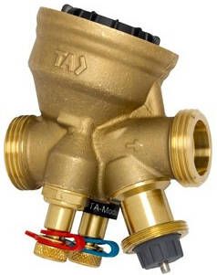 TA Tour&amp Andersson modulator regelafsluiter DN15 21 3mm buitendraad druktrap PN16 volume 0 09 0 45m3 h 15 400kPa M30x1 5