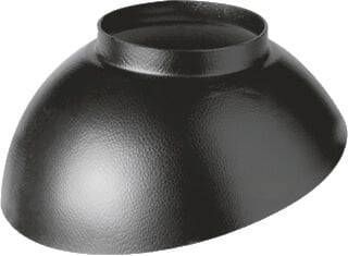 Ubbink dakdoorvoerpan kunststof 110mm 5-25° zwart