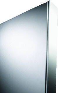 Vasco Flat V Line paneelradiator vlak type 22 500x2000mm 1886W aansluiting 8008 wit structuur 112990500200080080600-0000 - Foto 3