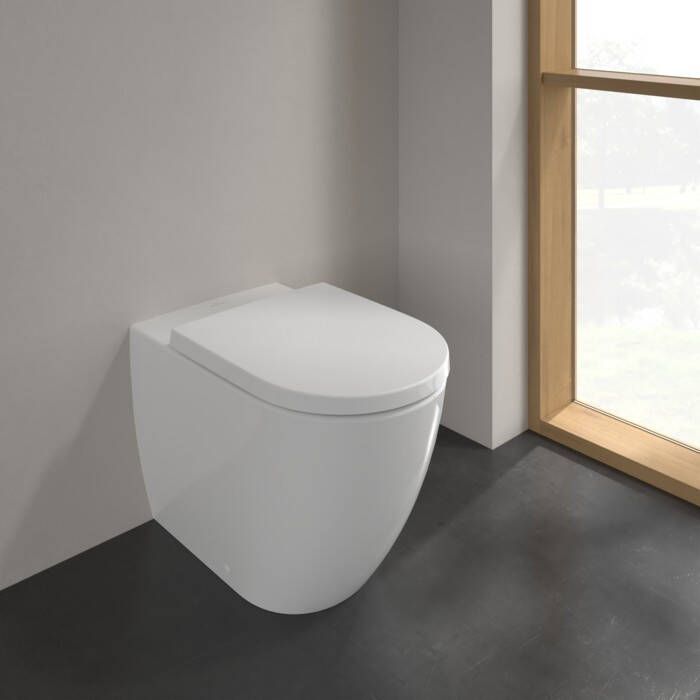 Villeroy & Boch Subway 3.0 Rimless staand diepspoel toilet met TwistFlush 37 x 60 x 40 cm wit alpin - Foto 2