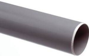 Wavin PVC buis dikwandig 75x69mm lengte=4m prijs=per meter grijs