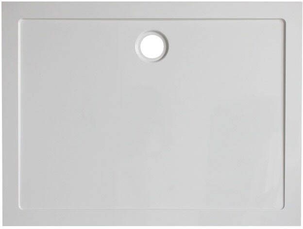 Wiesbaden Douchebak Compo | 120x90x4 cm | Acryl | Excl.Afvoer | Rechthoek | Wit glans - Foto 9