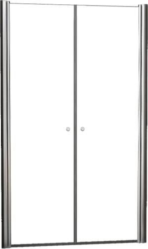 Wiesbaden Douchedeur Arizona Nisdeur Pendeldeur Draaideur 120x200cm Antikalk Helder Glas Chroom Profiel 6mm Veiligheidsglas Easy Clean - Foto 12