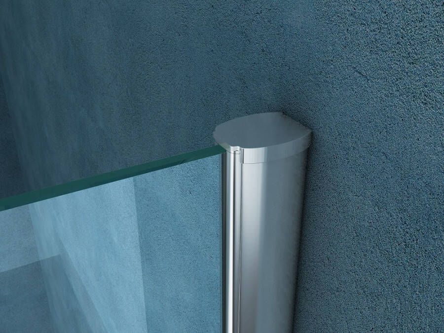 Diamond Line Inloopdouche Eco 140x200cm Antikalk Helder Glas Chroom Profiel 8mm Veiligheidsglas Easy Clean - Foto 11