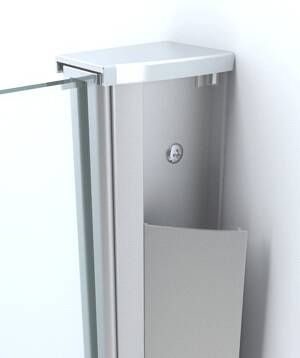 Wiesbaden Inloopdouche Miami 130x200cm Antikalk Helder Glas Chroom Profiel 10mm Veiligheidsglas Easy Clean - Foto 13