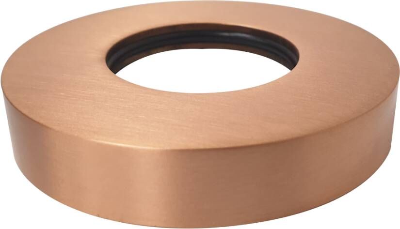 Wiesbaden Rozet Los t.b.v. Wastafel Sifon Star Laag Geborsteld Koper - Foto 2