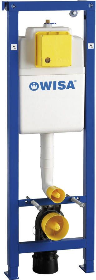 Wisa XS Inbouwreservoir 112x38cm frontbediening 8050452764