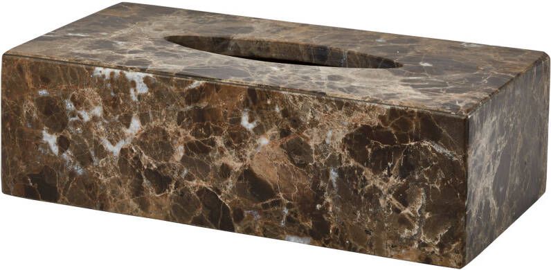 Aquanova Hammam Tissuehouder Large Bruin HAMTIL-01