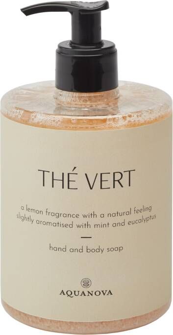 Aquanova Paris Vloeibare hand en lichaam zeep Groene thee PARLDM-TVE