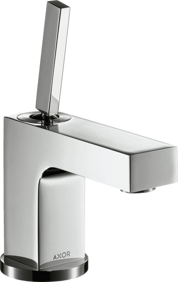 AXOR Citterio ééngreeps wastafelmengkraan 80 met pingreep met trekwaste chroom