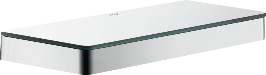 Axor Universal Softsquare planchet geschikt voor plaatsing in doucheruimte 2 9 x 30 x 11 cm chroom