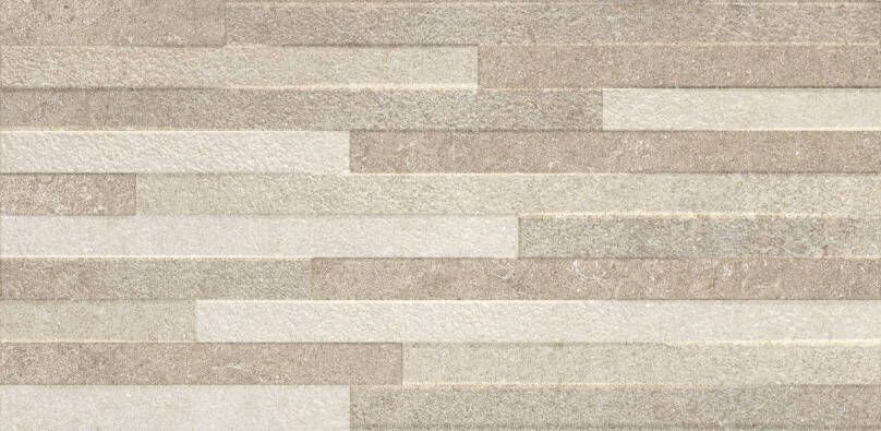 Baldocer Ceramica Pierre Taupe Decor wandtegel 30x60cm 10mm Rechthoek gerectificeerd Natuursteen look mat taupe SW07315158 - Foto 2